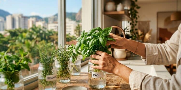 Cultivar temperos em casa pode reduzir gastos com hortifrúti e gerar economia já no primeiro mês
