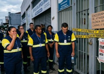 Empresa anuncia encerramento das suas atividades e mais de 300 funcionários ficam sem salários após falência