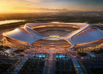 Maior estádio do planeta com capacidade para 135 mil pessoas está em construção e promete transformar o cenário esportivo mundial com megaprojeto de R$ 185 bilhões