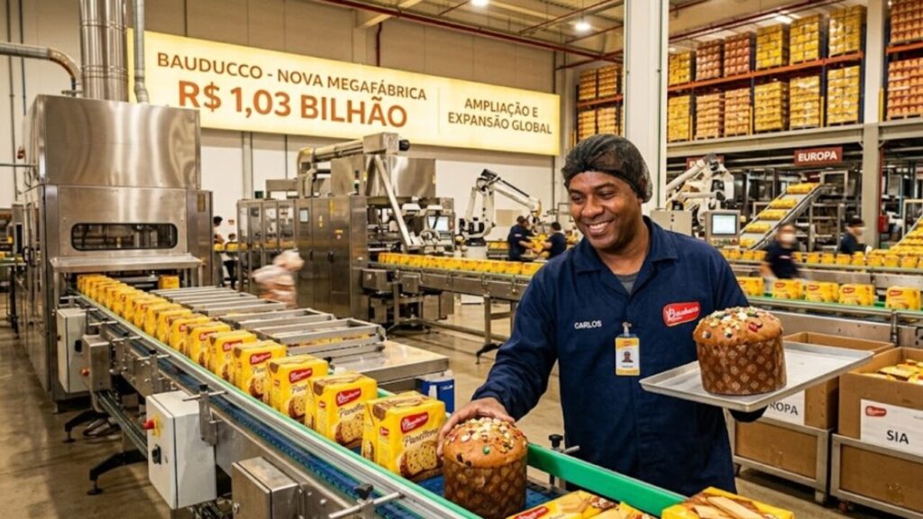 Nova megafábrica de R$ 1,03 bilhão da Bauducco amplia produção e fortalece expansão para abastecer Ásia e Europa