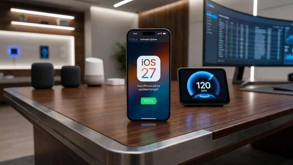 iOS 27 pode deixar o iPhone mais rápido e fazer a bateria durar até 1,5 hora a mais