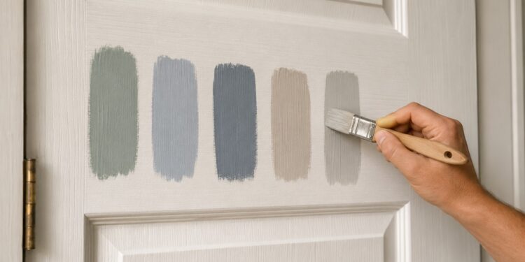 Como escolher a cor de tinta ideal para a porta da frente da sua casa