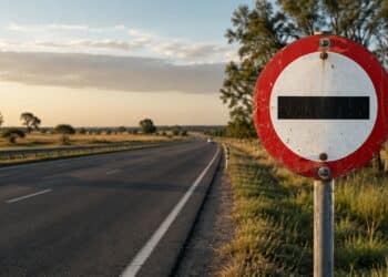O significado da placa com círculo vermelho e faixa preta que muitos motoristas desconhecem
