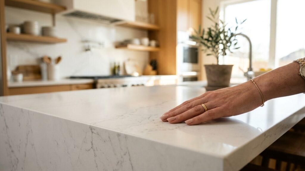 Fim do mármore? Veja o material mais barato que está conquistando as cozinhas modernas