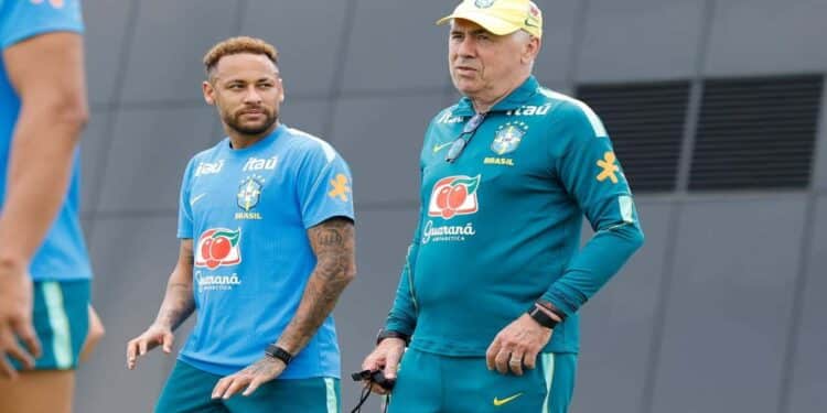 O plano que Carlo Ancelotti prepara para encaixar Neymar na seleção