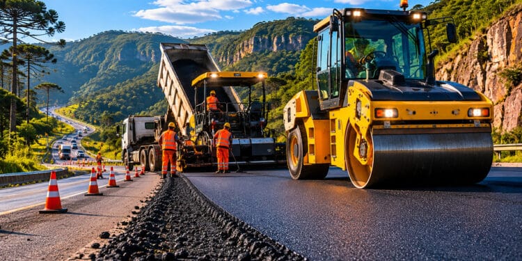 Obras nas estradas da Serra Gaúcha ultrapassam R$ 1 bilhão e representam um terço dos investimentos do RS em rodovias com a requalificação e a reabilitação funcional do pavimento