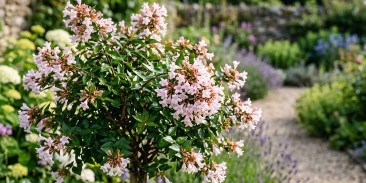 Planta arbustiva de flores suaves que resiste ao frio e mantém o jardim bonito o ano todo