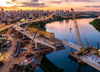 Projeto de R$ 30 milhões prevê ponte de 183 metros para unir as duas maiores cidades de Mato Grosso e impulsionar a mobilidade com a redução de gargalos e um melhor o fluxo de veículos
