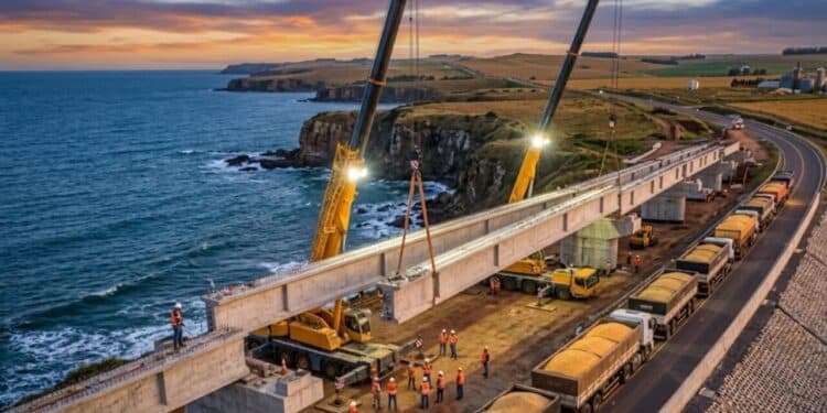 Litoral Norte do Rio Grande do Sul recebe megainvestimento de R$ 36 milhões para reconstrução de pontes estratégicas, facilitando o deslocamento da população e o transporte de produtos agrícolas