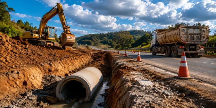 Megaprojeto de revitalização de R$ 6 milhões avança para acabar com alagamentos em rodovia estratégica no Meio-Oeste de Santa Catarina