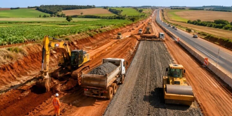 Obra de duplicação da SP-294 avança no Oeste Paulista com investimento de R$ 407 milhões para ampliação estrutural da rodovia e modernização de pontos críticos