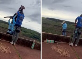 Instrutor de 'rope jump' que orientou jovem para salto que terminou em tragédia diz que cliente anterior desistiu por medo e relembra momentos de tensão