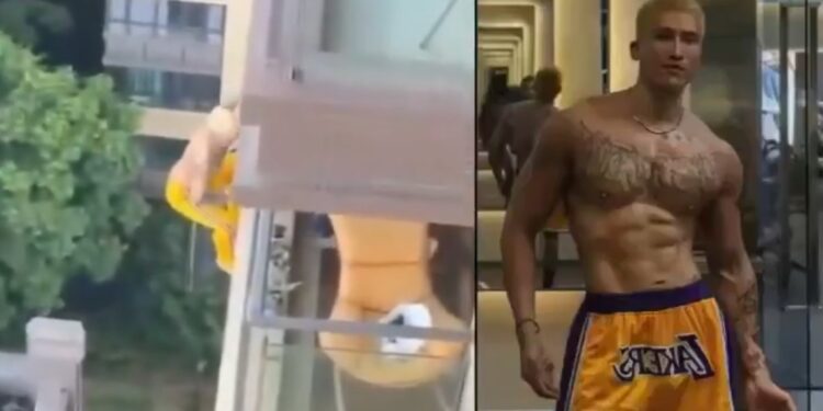 Personal trainer cai de prédio e morre ao tentar escapar de situação envolvendo mulher casada