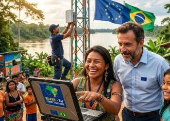 Brasil vai receber megainvestimento de R$ 1,56 bilhão da União Europeia para impulsionar quatro projetos estratégicos e melhorar a conectividade e inclusão digital