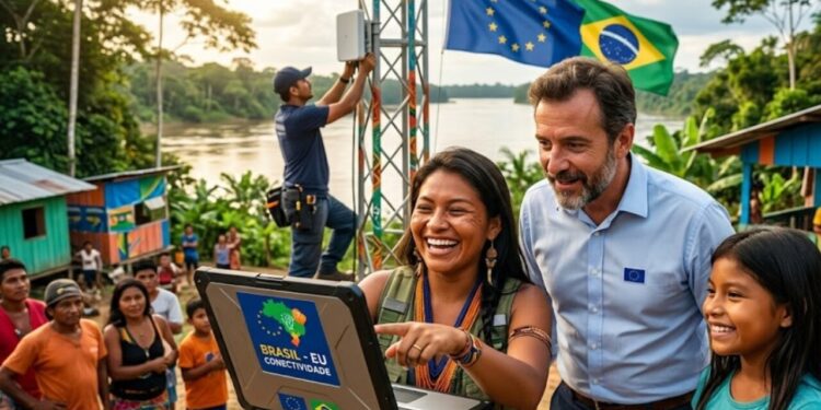 Brasil vai receber megainvestimento de R$ 1,56 bilhão da União Europeia para impulsionar quatro projetos estratégicos e melhorar a conectividade e inclusão digital