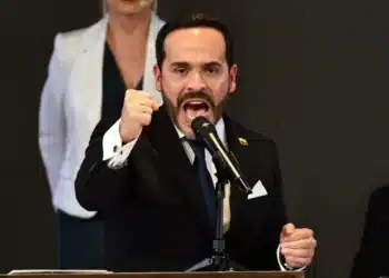 O presidente eleito da Colômbia, Abelardo de la Espriella. Foto: Luis Acosta/AFP.