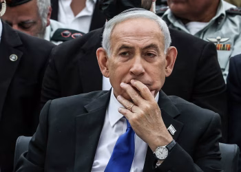 Netanyahu foi alvo de críticas por parte do prefeito de Nova York, Zohran Mamdani. FOTO: Ilia Yefimovich/Pool via Reuters - 21.04.2026