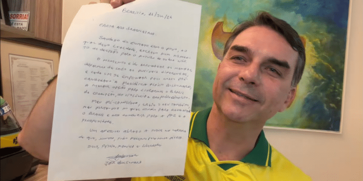 Foto: Reprodução/ Flávio Bolsonaro