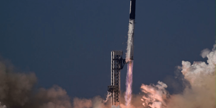 Foto: Reprodução/SpaceX