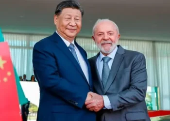 O ditador chines, Xi Jinping, e o presidente brasileiro, Luiz Inacio Lula da Silva | Foto: Ricardo Stuckert/PR