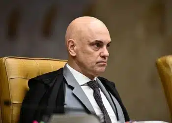 Ministro do Supremo Tribunal Federal Alexandre de Moraes  • Ton Molina/NurPhoto via Getty Images