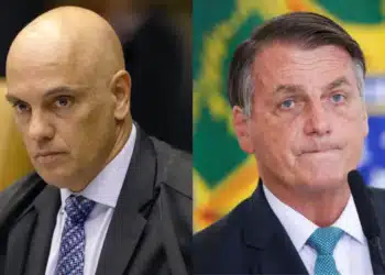 Ministro do STF Alexandre de Moraes e o ex-presidente Jair Bolsonaro  • Rosinei Coutinho/SCO/STF e Adriano Machado/Reuters