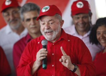 Lula da Silva em seminário de comemoração aos 30 anos do MST Lúcio Távora / Agência O Globo