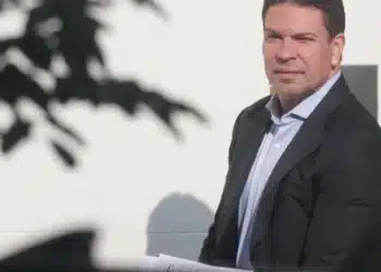 O deputado federal Alexandre Ramagem (PL-RJ) chegando a sede da Policia Federal no Rio de Janeiro para prestar depoimento - 17/07/2024 | Foto: Pedro
Kirilos/Estadao Conteudo