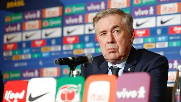 Carlo Ancelotti Crédito: Rafael Ribeiro/CBF