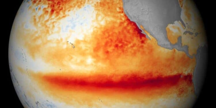 Meteorologista alerta que o El Niño deve provocar episódios de chuva intensa com maior frequência nos próximos meses
Foto: Divulgação / NOAA