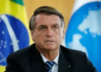O então presidente Jair Bolsonaro em audiência com o secretário-geral da OCDE  • Isac Nóbrega/PR