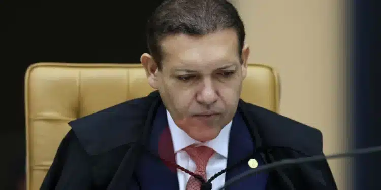 Ministro Nunes Marques na sessão Extraordinária do STF • Rosinei Coutinho/STF