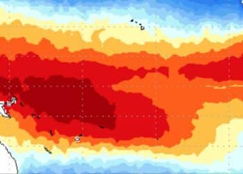 O Super El Niño deve atingir seu pico no fim de 2026 e pode ser o mais intenso desde 1950
Foto: NOAA/Reprodução/ND Mais