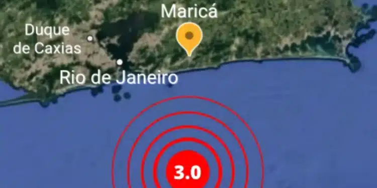 Tremor de terra de magnitude 3.0 é registrado em Maricá, litoral do RJ/ REPRODUÇÃO (METRÓPOLES)