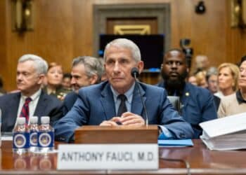 WASHINGTON (United States), 29/07/2026.- Former Director of the National Institute of Allergy and Infectious Diseases (NIAID) Dr. Anthony Fauci testifies before the Senate Committee on Homeland Security and Government Affairs on Capitol Hill in Washington, DC, USA, 29 July 2026. EFE/EPA/MATTHEW KAMINSKY