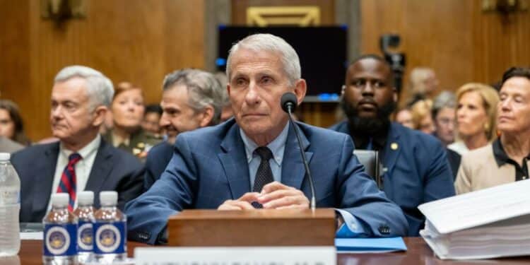 WASHINGTON (United States), 29/07/2026.- Former Director of the National Institute of Allergy and Infectious Diseases (NIAID) Dr. Anthony Fauci testifies before the Senate Committee on Homeland Security and Government Affairs on Capitol Hill in Washington, DC, USA, 29 July 2026. EFE/EPA/MATTHEW KAMINSKY