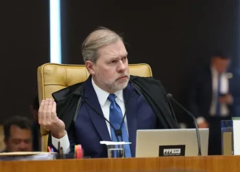 O ministro Dias Toffoli, em sessão do STF (Luiz Silveira/STF)