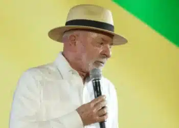 Luiz Inácio Lula da Silva durante convenção (Foto: Reprodução/ YouTube)