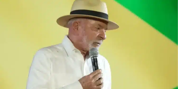 Luiz Inácio Lula da Silva durante convenção (Foto: Reprodução/ YouTube)