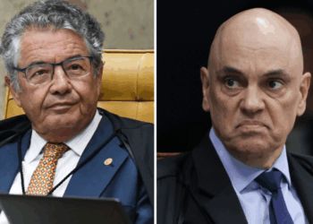 Marco Aurelio Mello e Alexandre de Moraes Fotos: STF/SCO/Carlos Moura e Fabio Rodrigues-Pozzebom/Agência Brasil