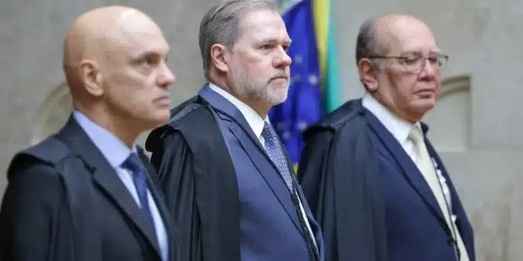 As únicas pessoas com indiciamento proposto pelo relator são os três ministros e o procurador-geral da República, Paulo Gonet. Foto: Gustavo Moreno/STF