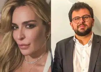 Roberta Luchsinger e Marco Aurélio Santana Ribeiro, o Marcola.  • Reprodução redes sociais