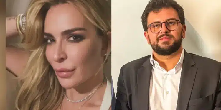 Roberta Luchsinger e Marco Aurélio Santana Ribeiro, o Marcola. • Reprodução redes sociais