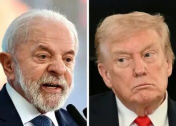Lula e Trump (Jim WATSON, Evaristo Sa/AFP)