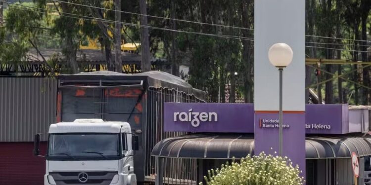 Raízen: bloqueio — Foto: Bloomberg