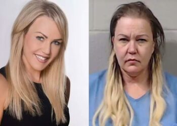 Angelynn Mock, que matou a mãe, de 80 anos, a facadas durante Halloween nos EUA — Foto: Reprodução