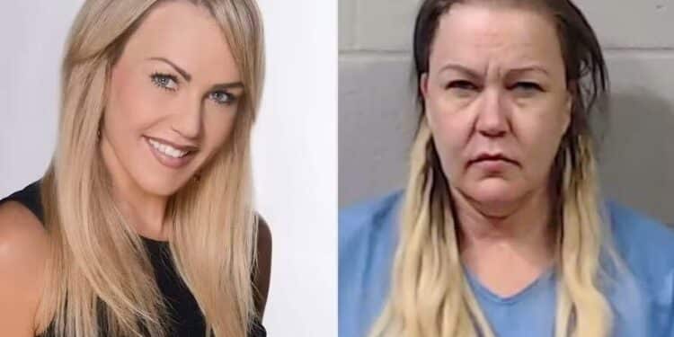 Angelynn Mock, que matou a mãe, de 80 anos, a facadas durante Halloween nos EUA — Foto: Reprodução