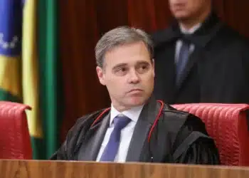 O ministro André Mendonça durante sessão Plenária TSE  • Luiz Roberto/TSE