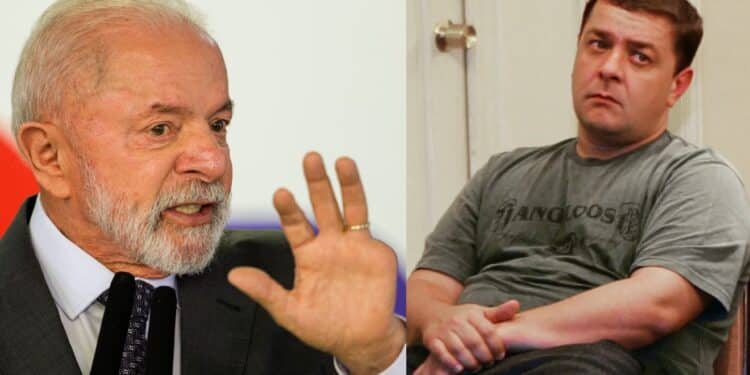 Lula afirmou que não pretende usar a PF para proteger Lulinha (Fotos: Fabio Rodrigues-Pozzebom/Agência Brasil | Reprodução/Redes sociais)