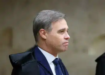 O ministro André Mendonça durante sessão plenária do STF  • Gustavo Moreno/STF